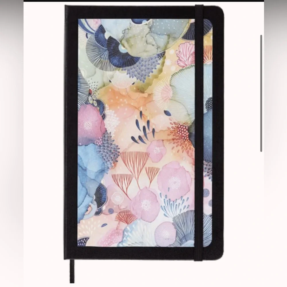 Moleskine LG Ruled Notebook Studio Artist Collection Silken by Yellena James NWT